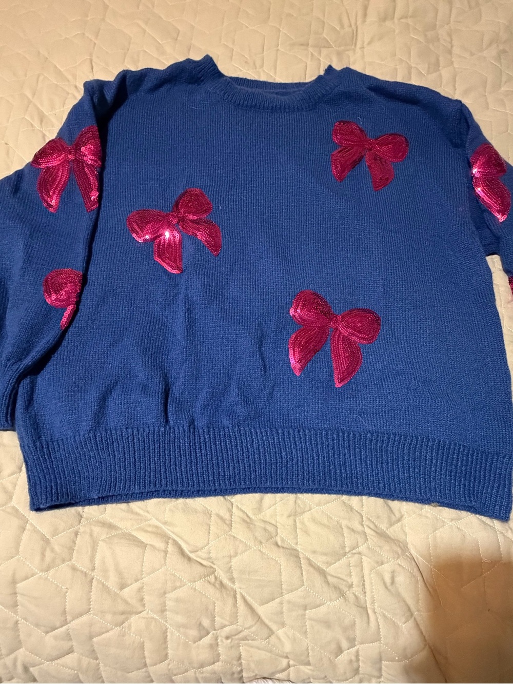 Sequence bow sweater 2X
